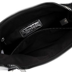 Emily & Noha Skuldertaske Sort Lak