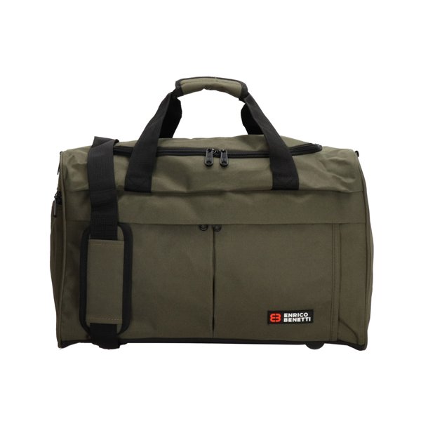 Enrico Benetti Amsterdam Sports/Rejsetaske Oliven 35317-029