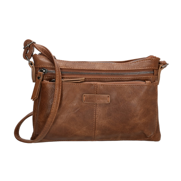 Enrico Benetti Caen Skuldertaske Cognac 66221-005
