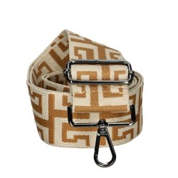 Enrico Benetti Colourful Skulderrem Taupe