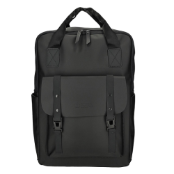 Enrico Benetti Glasgow Waterproof Rygs�k 15" Sort 