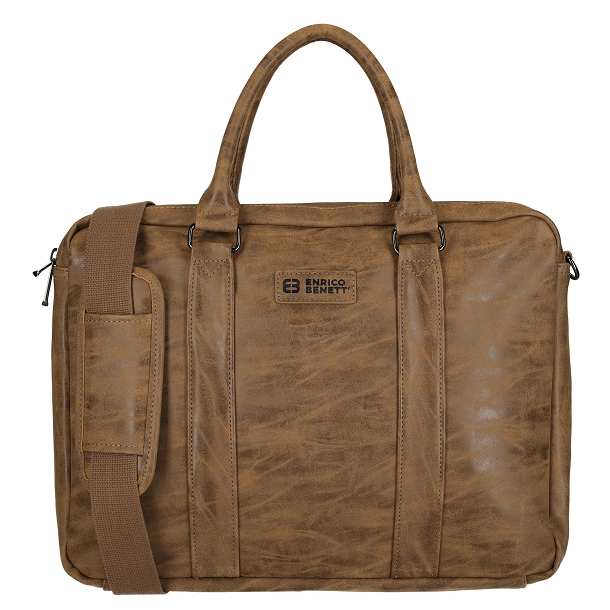 Enrico Benetti Rotterdam Computertaske 15" Camel 66691-010