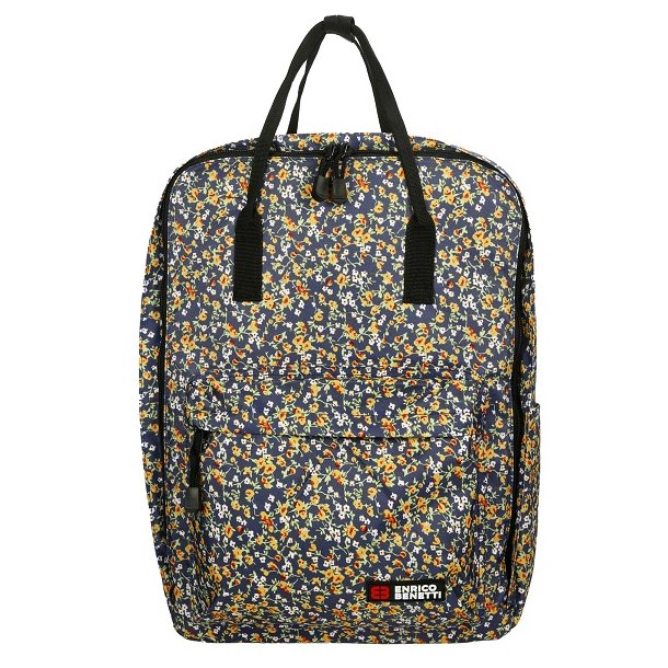 Enrico Benetti San Jos Rygsk 15" Daisies Blue 46213-436
