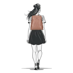 Enrico Benetti Rygsk 15" Oldpink