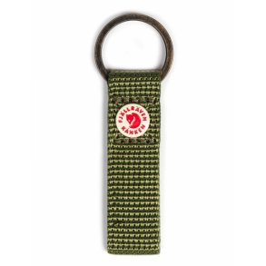 Fj�llr�ven K�nken Keyring Green logo detalje