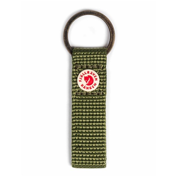 Fj�llr�ven K�nken Keyring Green logo detalje