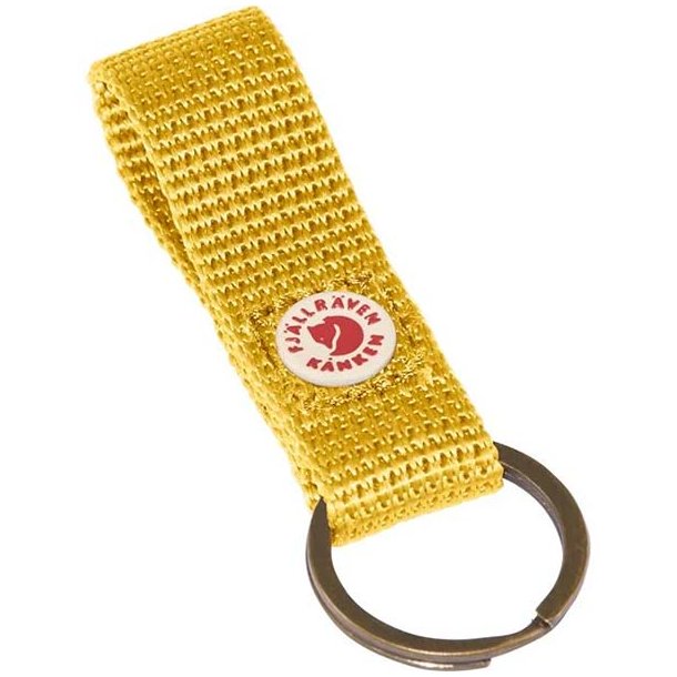 Fj�llr�ven K�nken Keyring Warm Yellow logo detalje