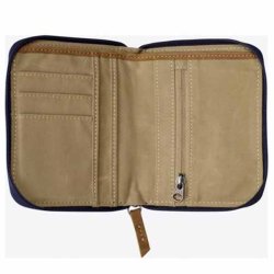Fjllrven Zip Wallet Dark Grey 
