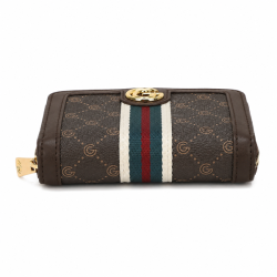 Gabriella G Firenze Chiara damepung set fra bunden med m�rkebrune kanter, G-m�nster og dekorative striber