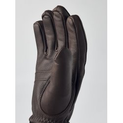 HESTRA Tore Herre Hjorteskindshandske Chocolate  Str. 10