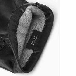 HESTRA skindhandsker Edward Sort 23200-100