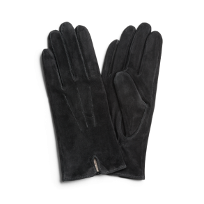 HK Damehandsker Sort Ruskind