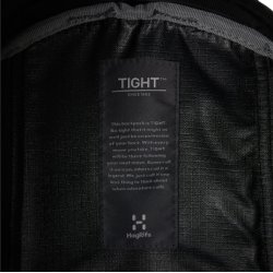 Haglfs Tight Large Rygsk True Black 