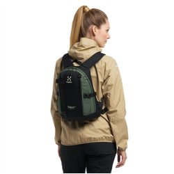 Hagl�fs Tight X-Small Rygs�k True Black/Fjell Green 3381534JA005
