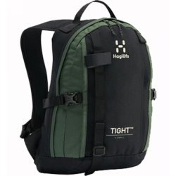 Hagl�fs Tight X-Small Rygs�k True Black/Fjell Green 3381534JA005