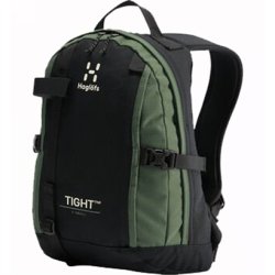 Hagl�fs Tight X-Small Rygs�k True Black/Fjell Green 3381534JA005