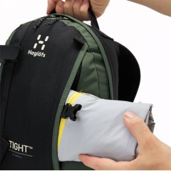 Hagl�fs Tight X-Small Rygs�k True Black/Fjell Green 3381534JA005