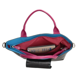 Happy Wallet H�ndtaske Sort/Regnbue 