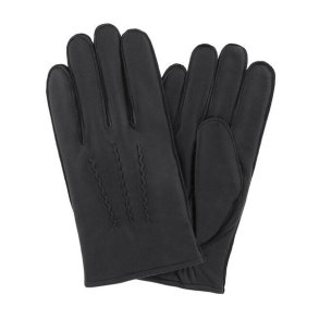 Herrehandsker i Sort lam 