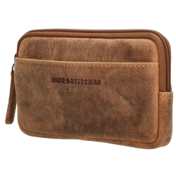 Hide & Stitches Idaho Mobiltaske Brun 