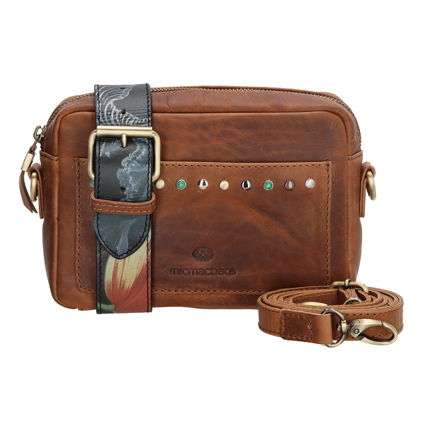 Micmacbags Masterpiece Skuldertaske Cognac