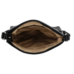 Hide & Stitches Mississippi Skuldertaske Sort