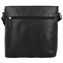 Hide & Stitches Mississippi Skuldertaske Sort