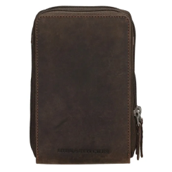 Hide & Stitches Mobiltaske Mrkebrun 