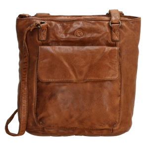 Hide & Stitches Paint Rock Combi Rygsk/Shopper Cognac 