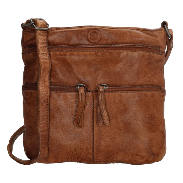 Hide &amp; Stitches Paint Rock Crossover Cognac 20402-005