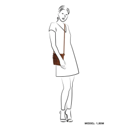 Hide & Stitches Paint Rock Crossover Cognac