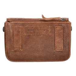 Hide & Stitches Paint Rock Skuldertaske Cognac 