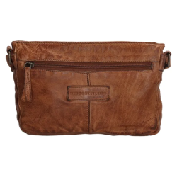  Hide & Stitches Paint Rock Skuldertaske Cognac 