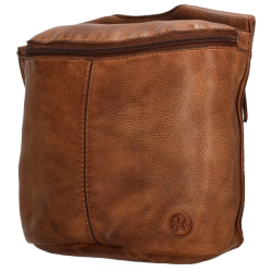 Hide & Stitches Paint Rock Skuldertaske Cognac 