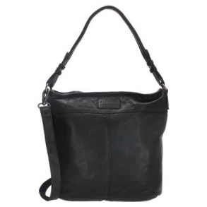 Hide & Stitches Paint Rock Skuldertaske Sort 