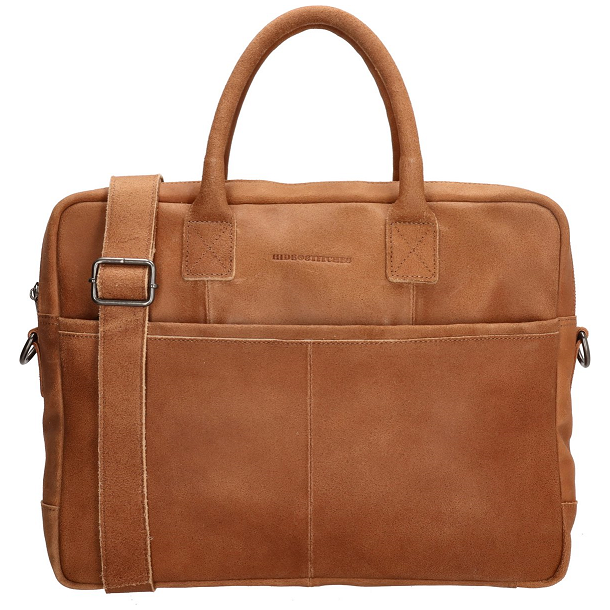Hide &amp; Stitches Hunter Arbejdstaske 15.6" Cognac