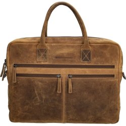 Hide & Stitches Idaho Businesstaske 15.6" Brun 20965-006