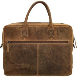 Hide & Stitches Idaho Businesstaske 15.6" Brun 20965-006