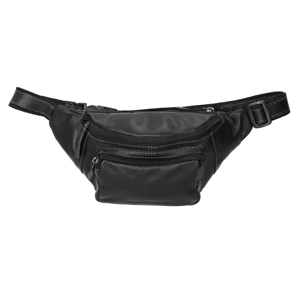 Hide &amp; Stitches Japura Bltetaske Sort 20276-001