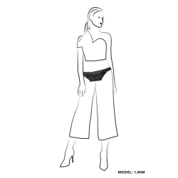 Hide & Stitches Japura Bltetaske Sort 