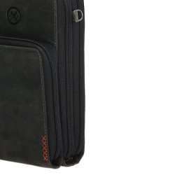 Hide & Stitches Mobiltaske Sort