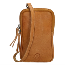 Hide & Stitches Paint Rock Mobiltaske Ochre 