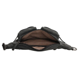 Hide & Stitches B�ltetaske Sort 