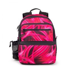 avis pust Nord JEVA SQUARE Skoletaske Pink Lightning 324-96 - Rygsække, tasker og  skoletasker til børn - Hugo P lædervarer & rejseartikler
