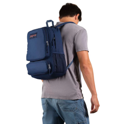 JanSport Doubleton Rygsk 15" Navy