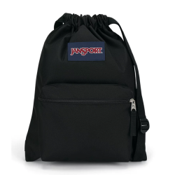JanSport Drawsack Gymnastikpose Sort