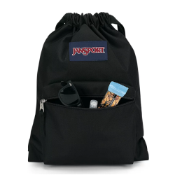 JanSport Drawsack Gymnastikpose Sort