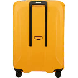 Samsonite Essens stor gul kuffert set bagfra med h�ndtag og hjul