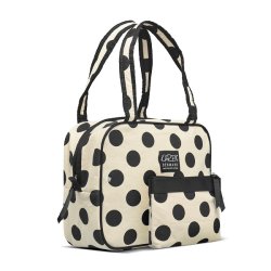 Karen 2-delt KO Toilettaskest Black Dots