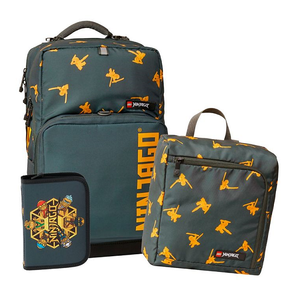  LEGO Ninjago Team Golden Maxi School Bag Set 20229-2204